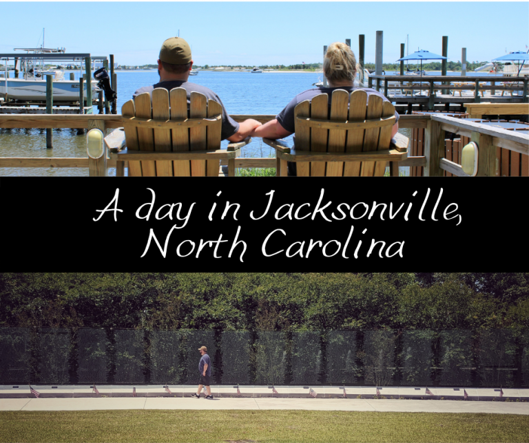 A day in Jacksonville, North Carolina