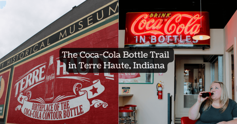 The Coca-Cola Bottle Trail in Terre Haute, Indiana